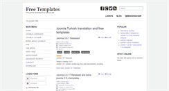Desktop Screenshot of freejoomlatemplates.lavinya.net